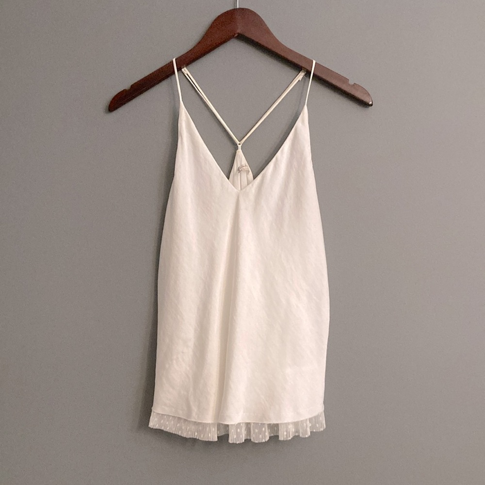 Intimately Free People White Racerback Tank
